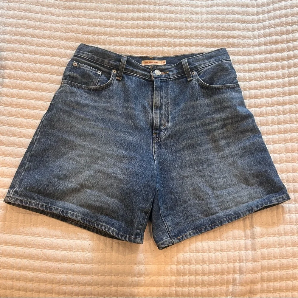 Levi's High-Waisted Jean Shorts - Picture 1 of 13